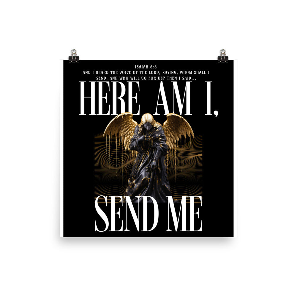 Here am I... (poster)